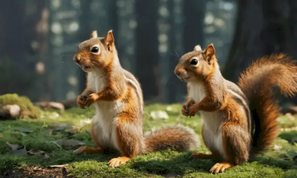 Incontri e segni di scoiattoli nella vita quotidiana