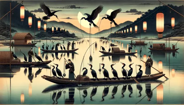 Simbolisme del corb marí japonès