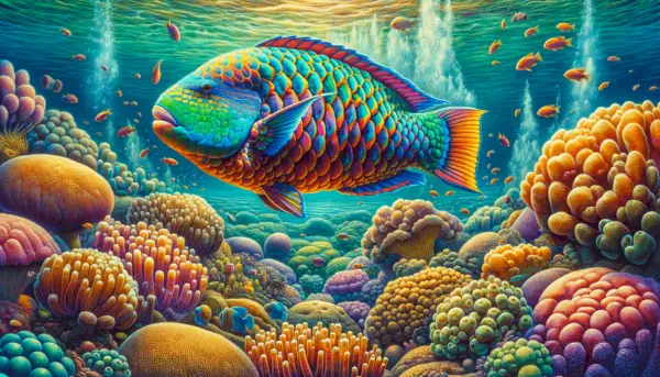 Simbolisme Ikan Parrotfish
